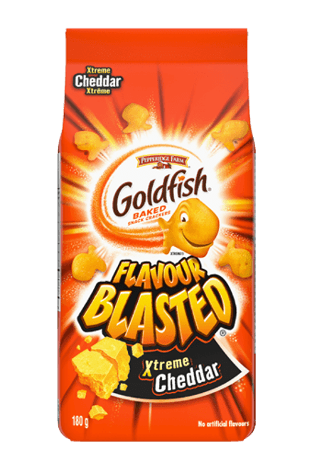Goldfish Crackers Cheddar Xtreme 180g