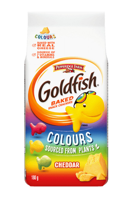 Goldfish Crackers Cheddar Colours 180g