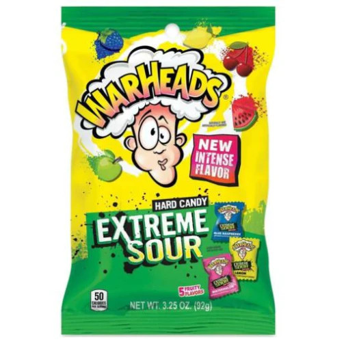 Warheads Extreme Sour 92g