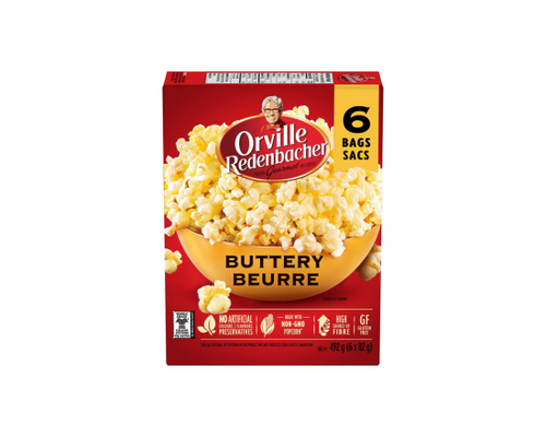 Orville Butter Popcorn Pop up Bowl 492g