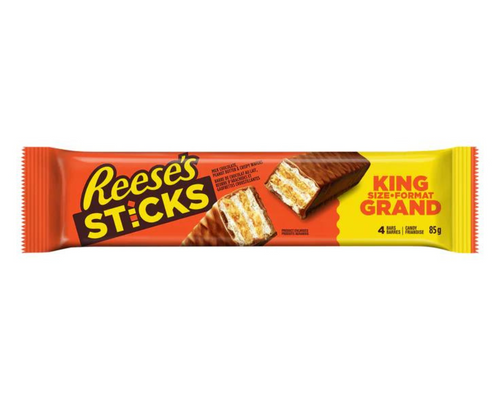 Reese's Peanut Butter Sticks 4 Bar Chocolate 85g