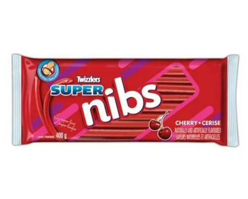 Twizzlers Super Nibs Cherry 400g