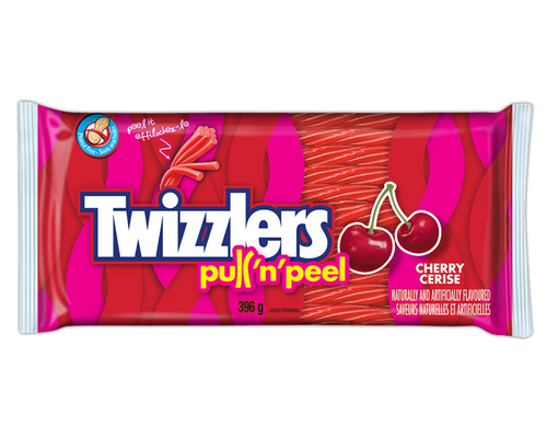 Twizzlers Pull n Peel Cherry 396g