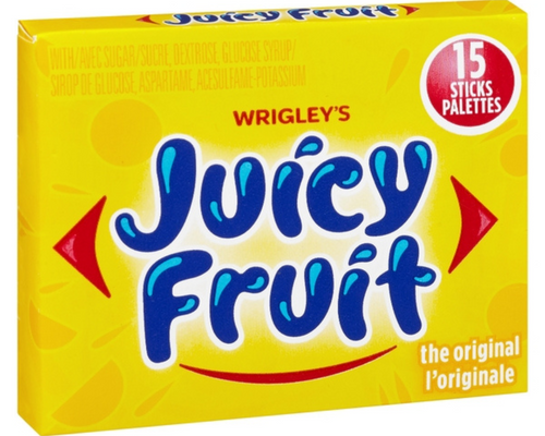 Wrigleys Juicy Fruit The Original 15 Sticks