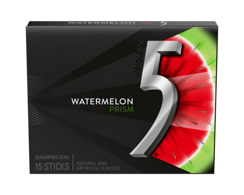 5 Gum Watermelon 15 pcs
