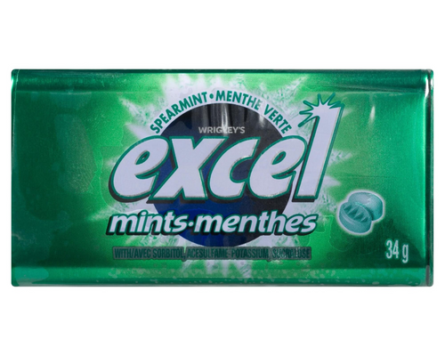 Excel Mints Spearmint 34g