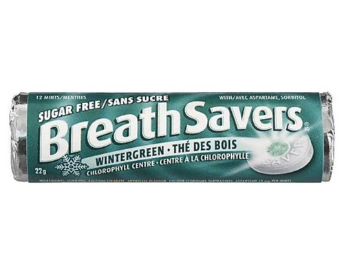 Breath Savers Wintergreen 12 Mints