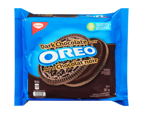 Oreo Dark Chocolate Cookies 261g