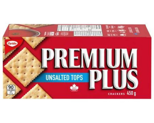 Premium Plus Unsalted Crackers 450g