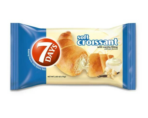 7 Days Soft Croissant Vanilla 75g