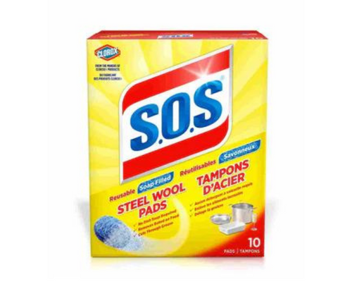 SOS Reusable Soap Filled Pads 10 Pack