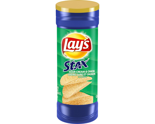 Lays Stax Sour Cream & Onion 155g