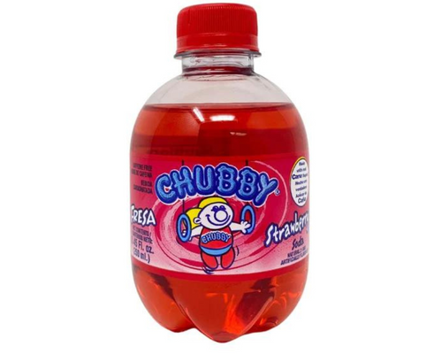 Chubby Strawberry Soda 250ml