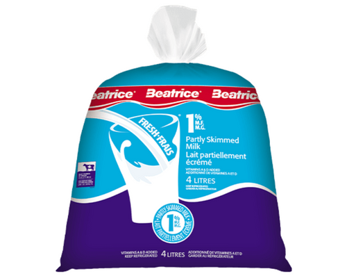 Beatrice 1% Milk 4L