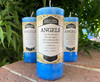 Angels Affirmation Pillar Candle for Seeing Miracles, Working with Angels, Spirit Guides, Ascended Masters, Candle Magick, Wicca, Witchcraft