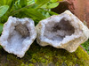 Break Your Own Geode Two Sizes to Choose From for Discovering Your Unique Crystal & Stone Experience