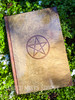 Pentacle Unlined Journal for Dream Journal, Tarot Journal, Book of Shadows, Spell Book, Blank Art Book, Pagan Journaling, Witch's Journal