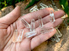 Clear Quartz Double Terminated Polished Crystal Points for Crystal Grids, Energy Amplification, Meditation, Altar Decor, Wicca, Witchcraft