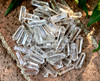 Clear Quartz Double Terminated Polished Crystal Points for Crystal Grids, Energy Amplification, Meditation, Altar Decor, Wicca, Witchcraft