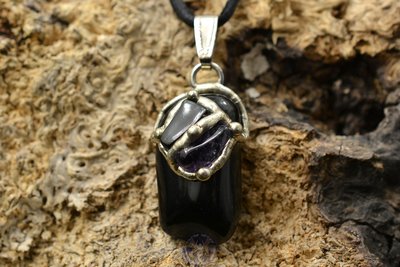 Protection Reiki Blessed Gemstone Amulet | Sacred Mists Shoppe