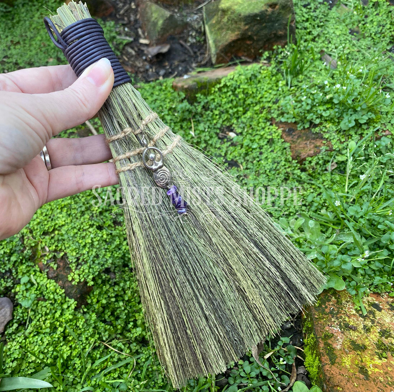 Goddess Besom Handmade Witch's Broom for Energy Clearing, Cleansing ...