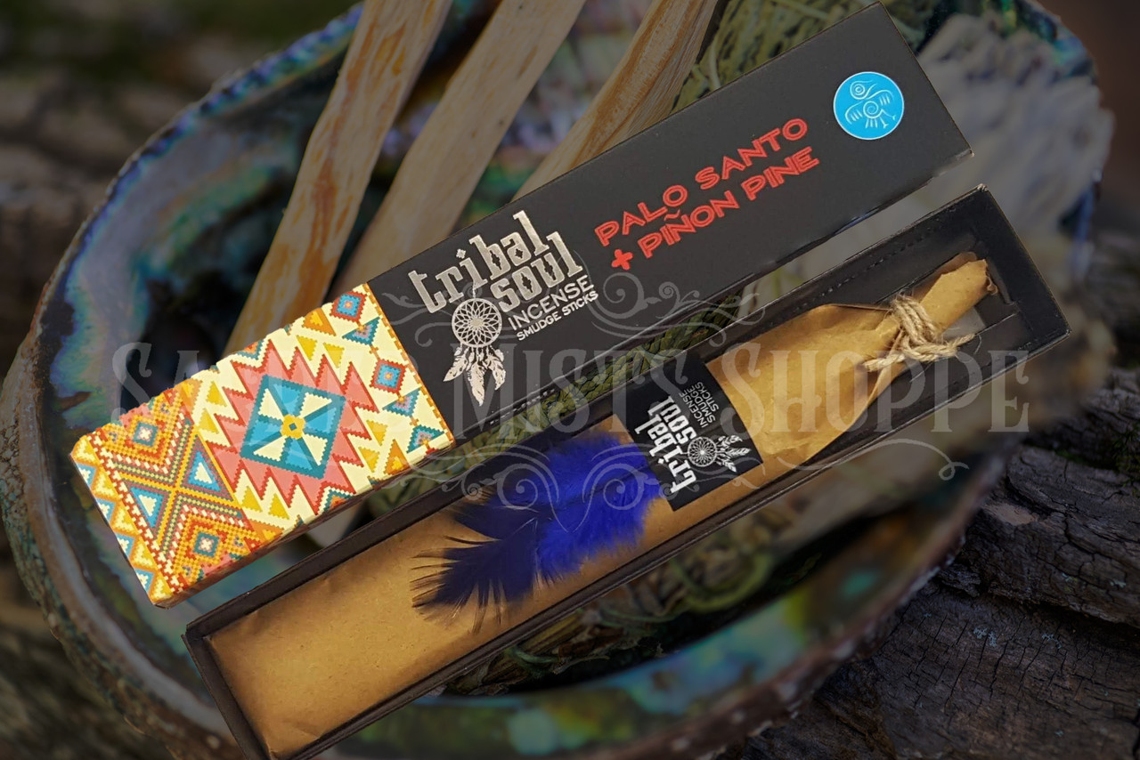 Palo Santo & Pinion Pine Incense Sticks Handmade Premium Masala Cleansing,  Purification, Uplifting