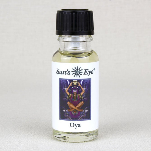 Oya Ritual Oil for Warrior Energy, Magick, Fertility, Goddess Energy, Anoint Candles, Aromatherapy, Spell, Ritual, Vegan, Wicca, Witchcraft