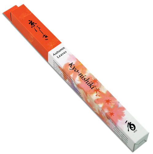 Autumn Leaves Incense Sticks Shoyeido for Sacred Space, Meditation, Ritual, Comfort, Japanese Koh