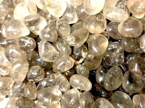 A close-up of smoky quartz. Smoky quartz is ideal for grounding, protection, organization, practicality, and patience.