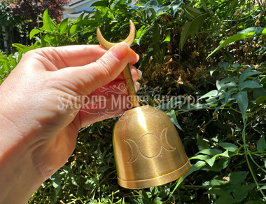 Triple Moon Altar Bell, Bronze -  Canada