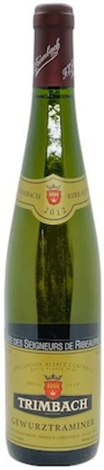 Trimbach Gewurztraminer Cuvee des Saigneurs de Ribeaupierre 2012 Trimbach Gewurztraminer Cuvee des Saigneurs de Ribeaupierre 2012