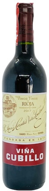 Vina Cubillo Rioja Crianza 2017