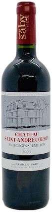 Chateau Saint-Andre Corbin St. Georges-St. Emilion 2023