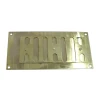 Brass Rectangular Hit & Miss Vents - Slide