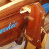 Rudder Hardware mounted on Oughtred Auk dinghy