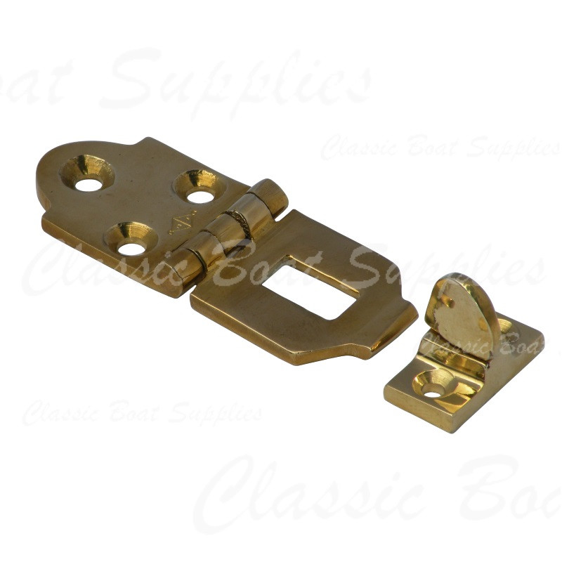 Brass Hasp & Staple Classic Boat Supplies Australia