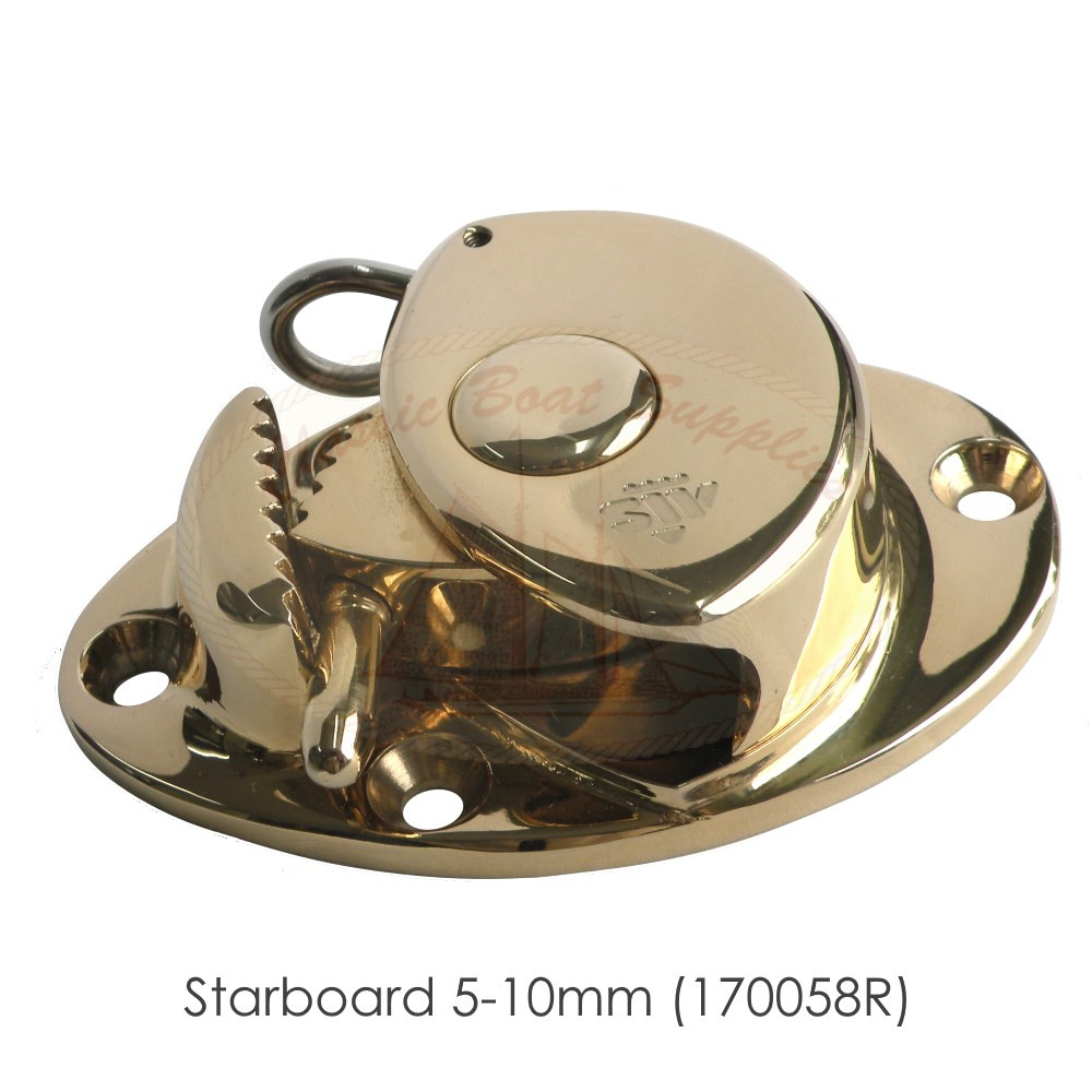 Wilmex Bronze Backstay Cleat Classic Boat Supplies Australia