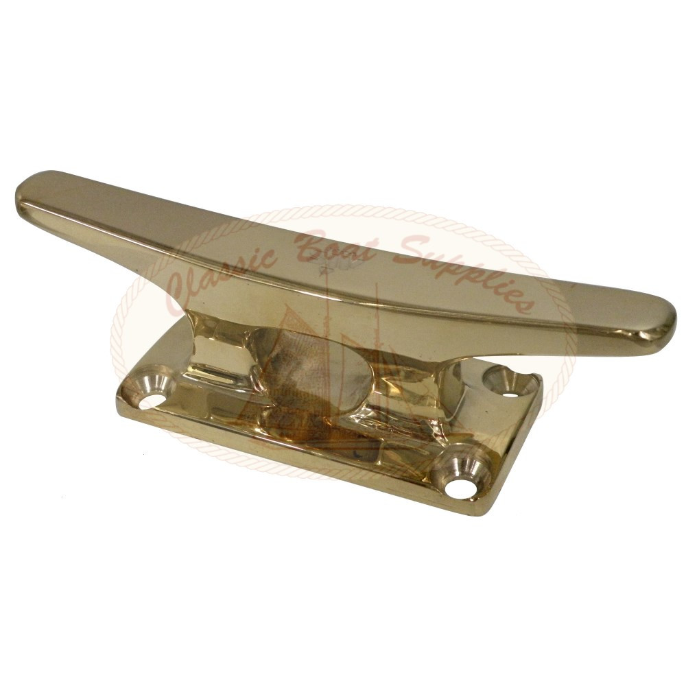 Classic Bronze Deck Cleat Large Base Classic Boat Supplies