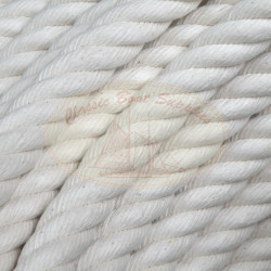 Antique Braided 3 Hemp Rope Ship Boat Marine Mooring 128 Feet