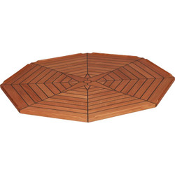 Teak Table Top - Octagonal