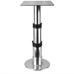 Table Pedestal - 3 Stage Aluminium - Gas