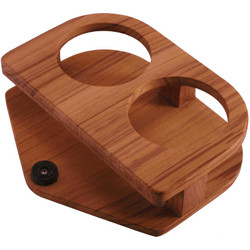 Teak Cup Holder or Trivet