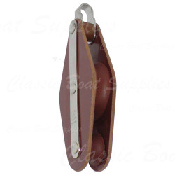 Tufnol fiddle pulley with bow Tufnol fiddle pulley with bow