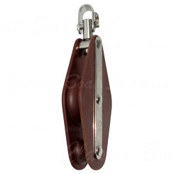 Fiddle block with swivel Fiddle block with swivel
