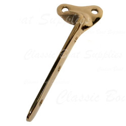 Bronze stemhead fitting in polished bronze finish