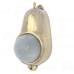 Davey brass teardrop light with switch