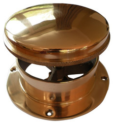 Mushroom vent in the fully open position. Mushroom vent in the fully open position.