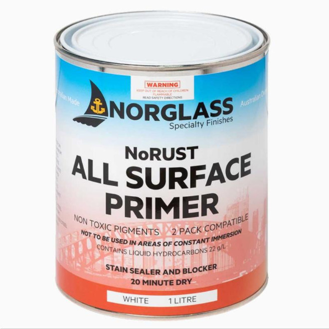 Norglass NoRUST All Surface Primer - White