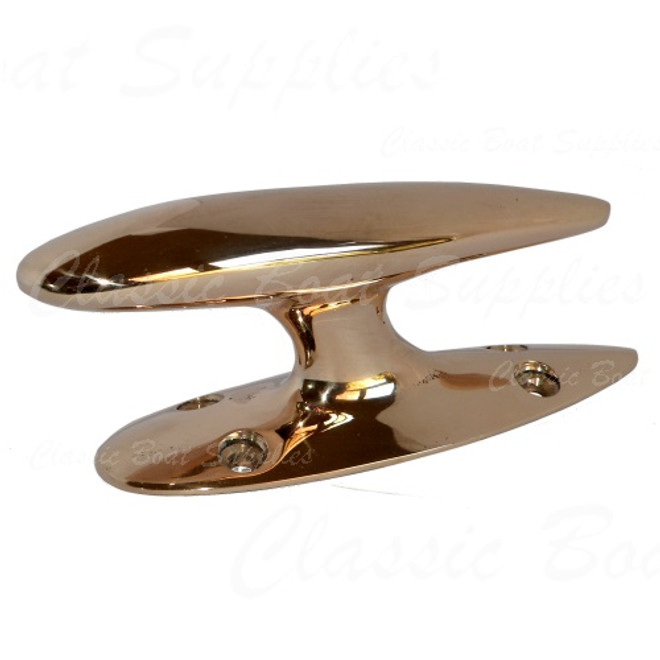 Polished bronze torpedo cleat