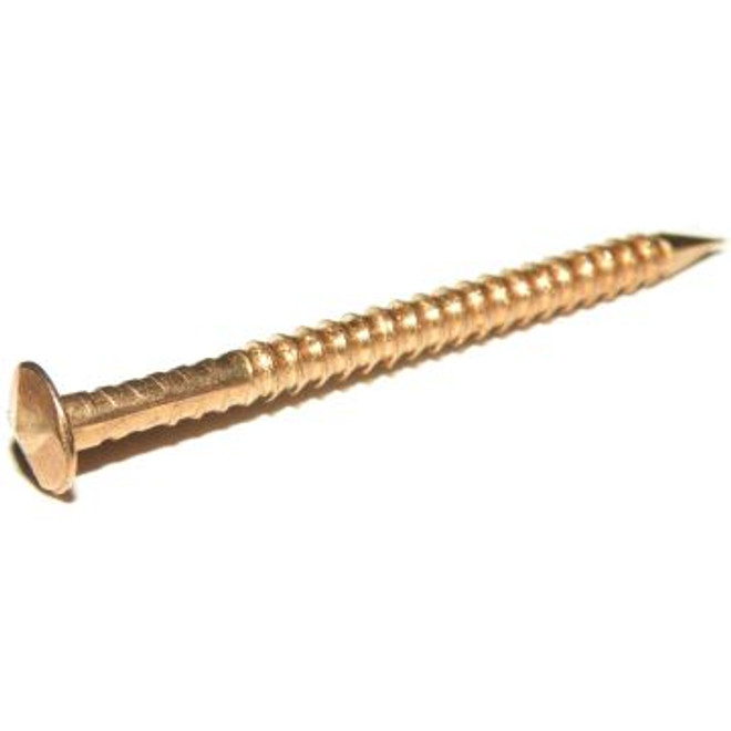 100mm Silicon bronze nail - 4" rose head nails